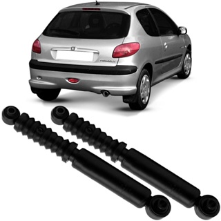 2 Amortecedor Peugeot 206 99/10 Traseiro Le Ld 341249 Kayaba