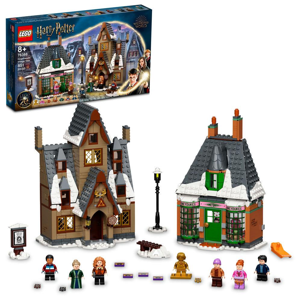 LEGO harry potter visitando a aldeia hogsmeade (851 peças)