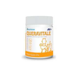 Suplemento para Cães e Gatos Nurisana Queravitale Pó Mundo Animal 120g