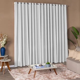Cortina Para Sala Blecaute em Tecido Duplo Premium Blackout