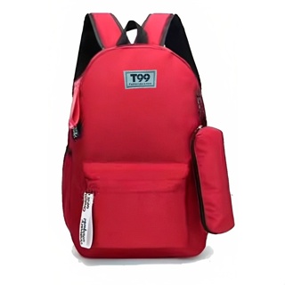 Mochila Escolar Grande Unissex acompanhado de um estojo