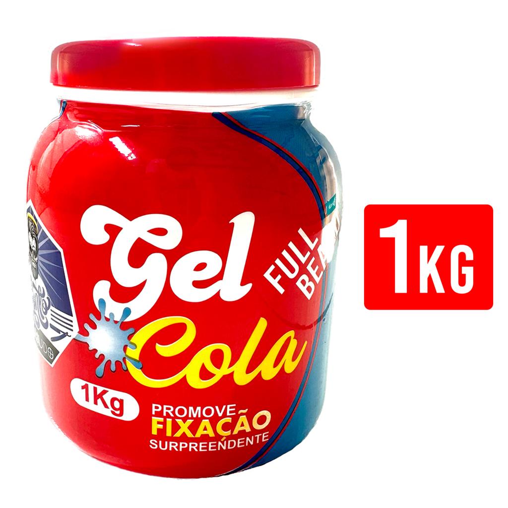 Gel Cola Para Cabelo Modelador E Fixador Kg Santo Barbudo Original Shopee Brasil