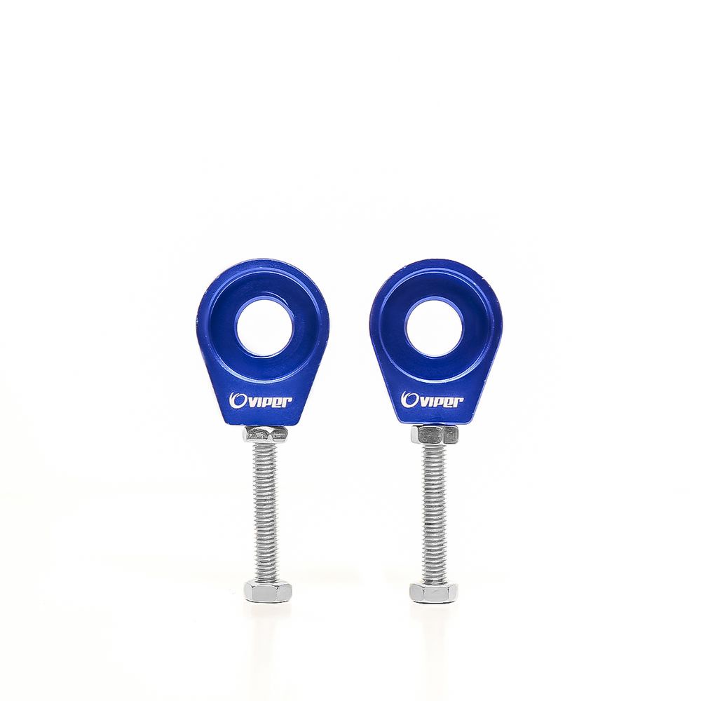 Esticador Regulador Tensor de Corrente Moto Titan Biz Pop até 125 cc Alumínio Anodizado Viper