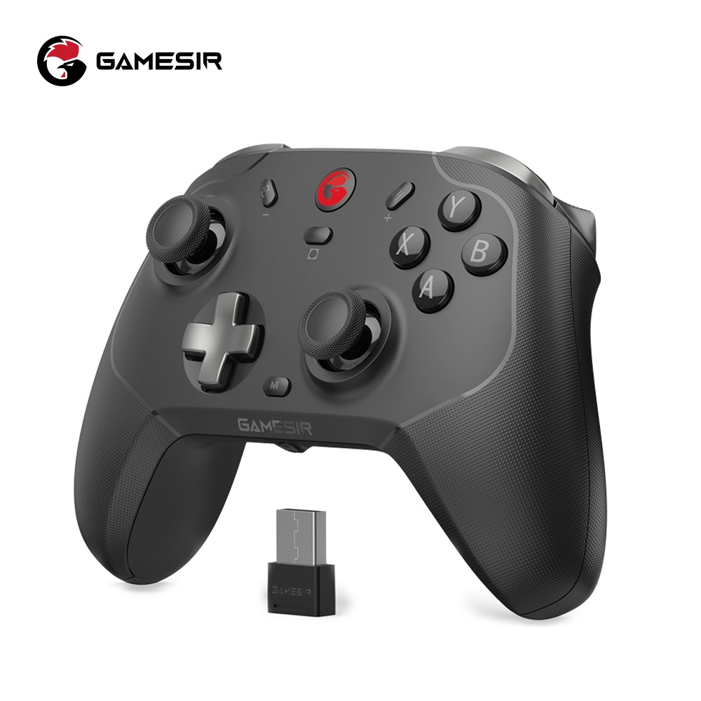 GameSir Controle de jogos sem fio T4 Pro para Windows 7 8 10  PC/iPhone/Android/Switch, Joystick de gamepad de celular Bluetooth Dual  Shock USB para