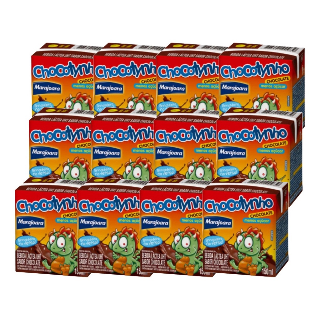Cx 27 Achocolatado Chocotynho Bebida Lactea Chocolate 150ml