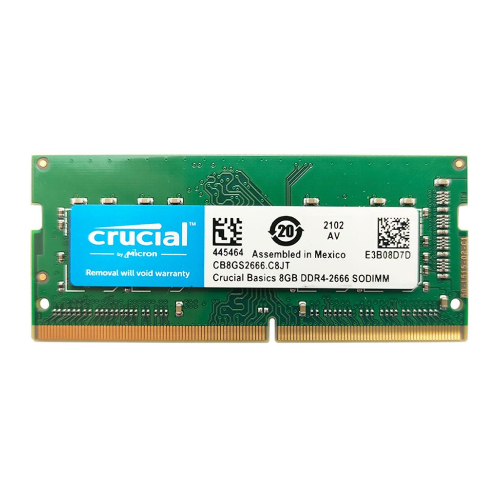 Memória para Notebook 8GB Crucial, DDR4, 2666MHz, CL19 - CB8GS2666