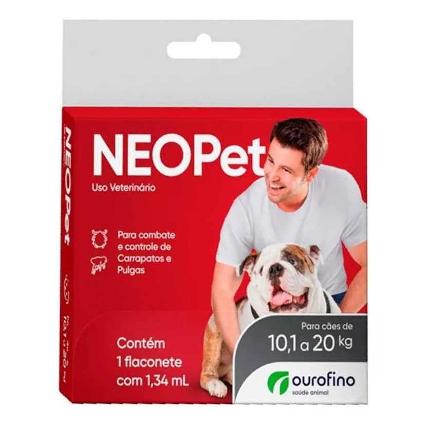 NEOPET 1,34ML 10,1 A 20KG | Shopee Brasil