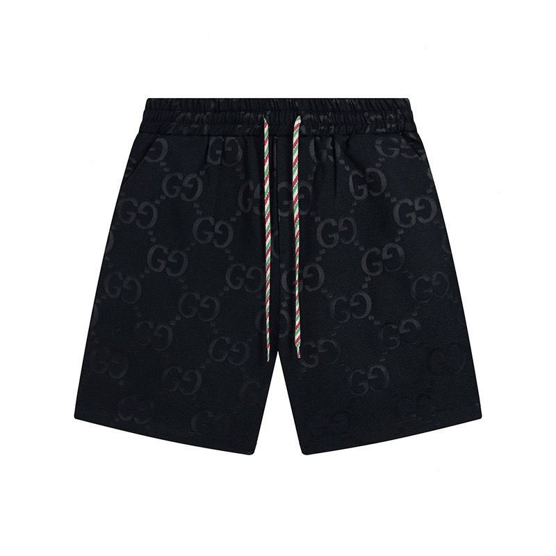 Moda de alta qualidade marca Gucci2023 Verão novo tecido escuro jacquard casual homens e mulheres calças