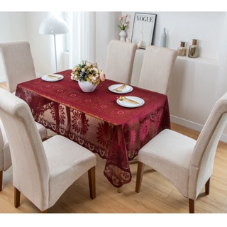Toalha De Mesa 2,30 X 1,50 Com Renda Mesa 6 Lugares