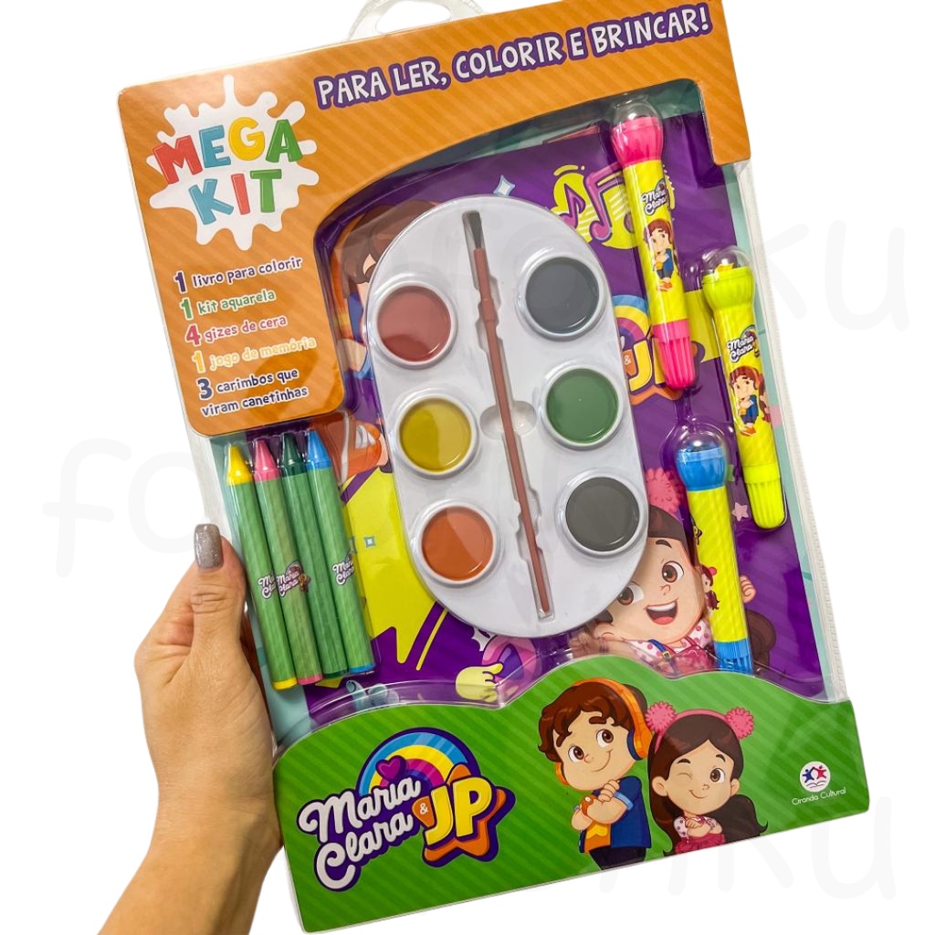 Jogo Infantil Pintar Brincando Com Carimbos E Giz De Cera