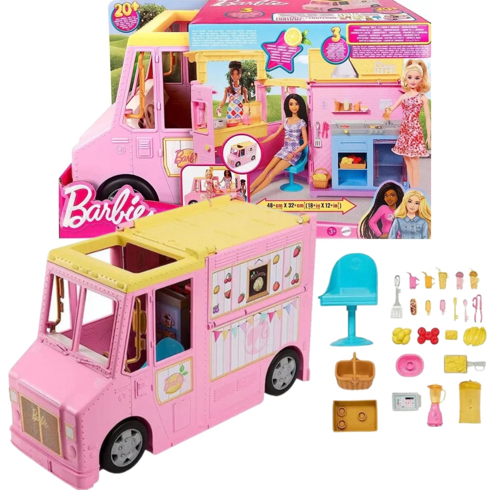 BARBIE PROFISSOES FILME - TRAILER DE LIMONADA UNIDADE HPL71 - MATTEL |  Shopee Brasil