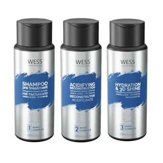 Wess Kit Nano Selagem 3 passos - 250ml