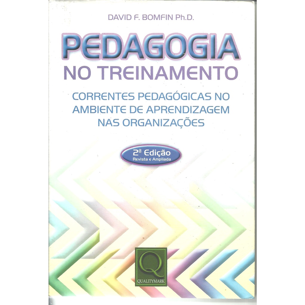 Pedagogia no Treinamento de David F. Bomfin | Shopee Brasil