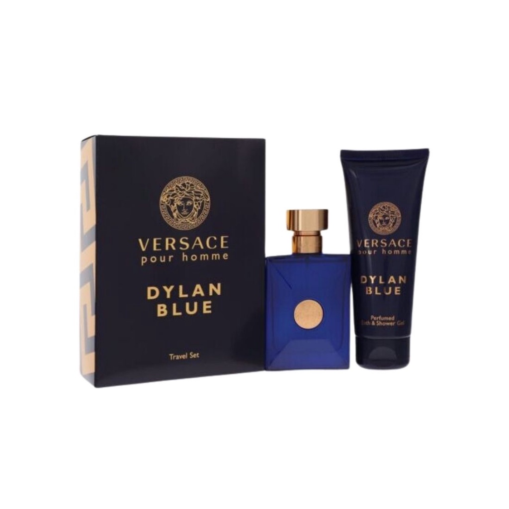 Kit Versace Pour Homme Dylan Blue | Shopee Brasil