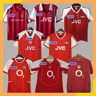 Arsenal camisa de futebol retro casa 02 03 04 05 06 88 89 92 93 94 95 98 99 00 02 Camisa BERCKAMP 10 HE