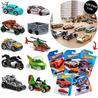 Carrinho De Ferro Estilo Hot Wheels Miniaturas Colecionáveis Hot Cars nova versão