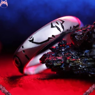 Anime Jujutsu Kaisen Ryomen Sukunaitivei Yuji Anel Cosplay Metal Abertura Ajustável Anéis Unissex Jóias Prop Acessórios HGF