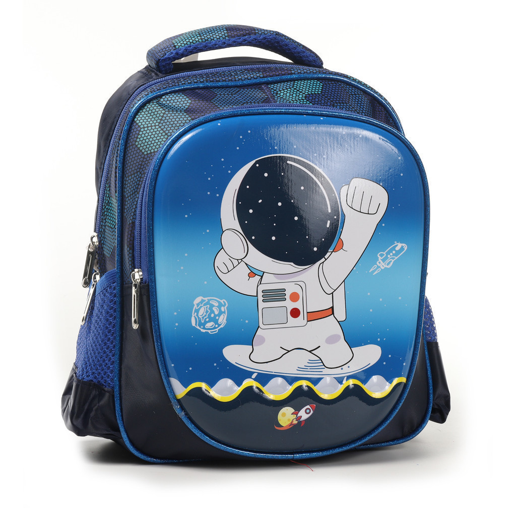 Linda e elegante bolsa escolar para meninos em 3D, 3 compartimentos ...