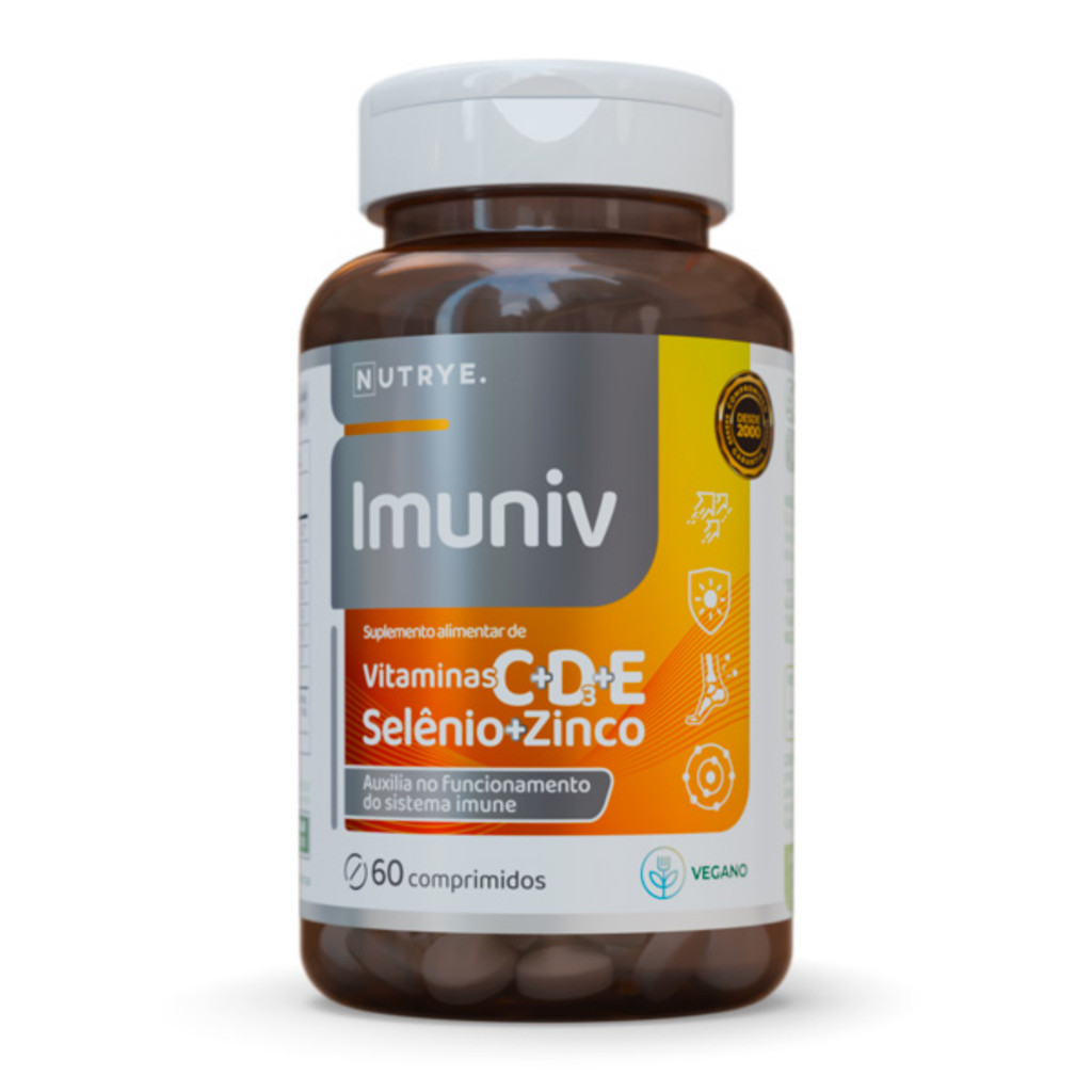 Vitamina D3 + Vitamina C + E Zinco Selênio Vitamina para Imunidade ...