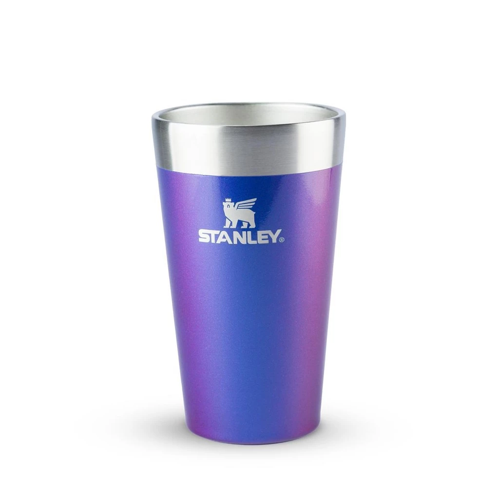 Copo Térmico de Cerveja sem Tampa Stanley Azul Carnaval 473ML