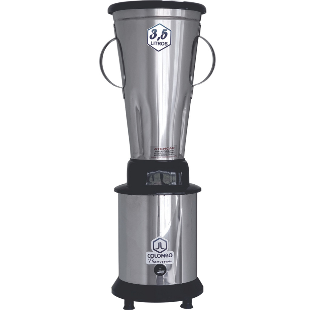 Liquidificador 3,5L JL Colombo inox industrial alta rotação