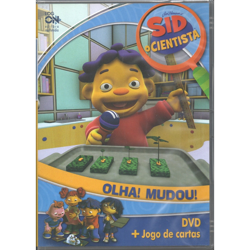 Sid O Cientista DVD Olha! Mudou! | Shopee Brasil