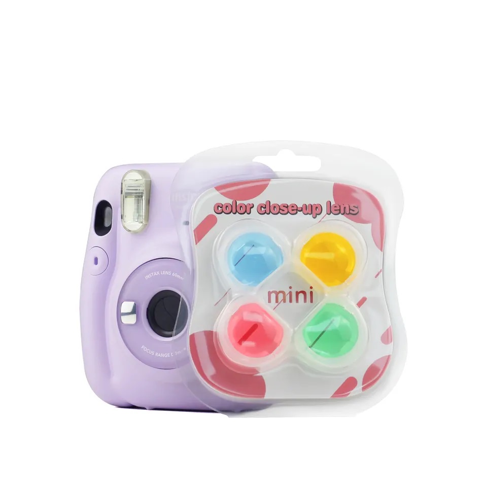 Set Filtri Colorati Per Instax Mini 12 – 6 Pezzi Tra Cui Close-up E Effetti Speciali Per Foto Creative