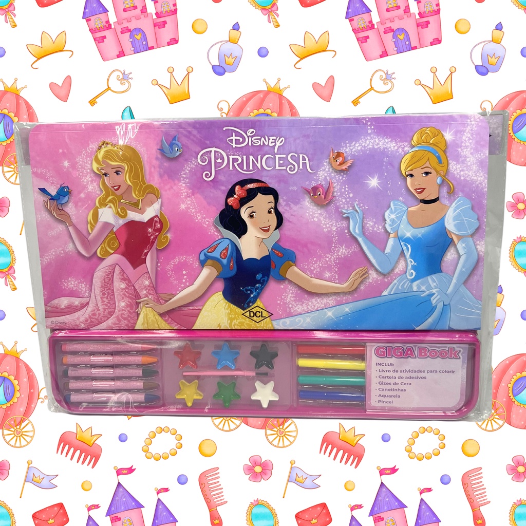 Colorindo as Princesas da Disney, Desenho dos Filmes da Disney Princess