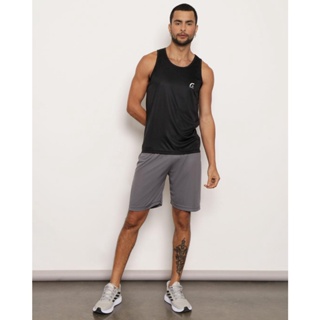 Bermuda Masculina Esporte Texturizada Cinza