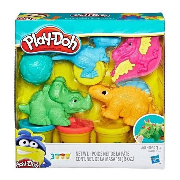 Play-doh Jogo Dino Gloton Colorido