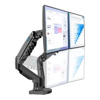 Suporte De Monitor Duplo De Mesa Multiarticulado On-f180