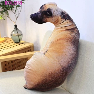Almofada Criativa BOLONI Dog Pillow , De Pelúcia 3D Lifelike Animal Throw E Fofa
