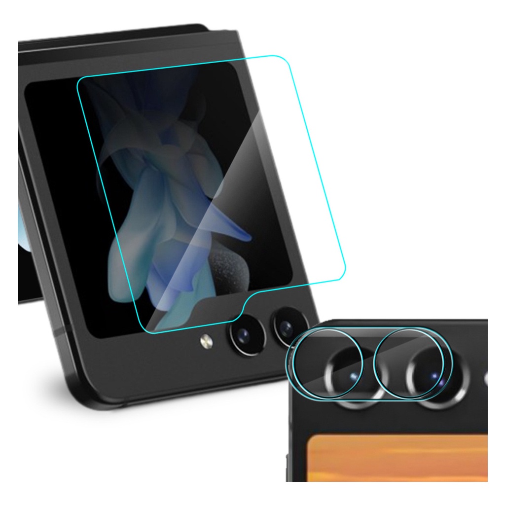 Película Protetora da Lente e Tela Para Samsung Galaxy Z Flip 5