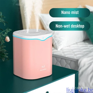 Umidificador De Ar Com 2000ML Grande Capacidade LED Aroma Difusor Purificador De Ar E Umidificador 025
