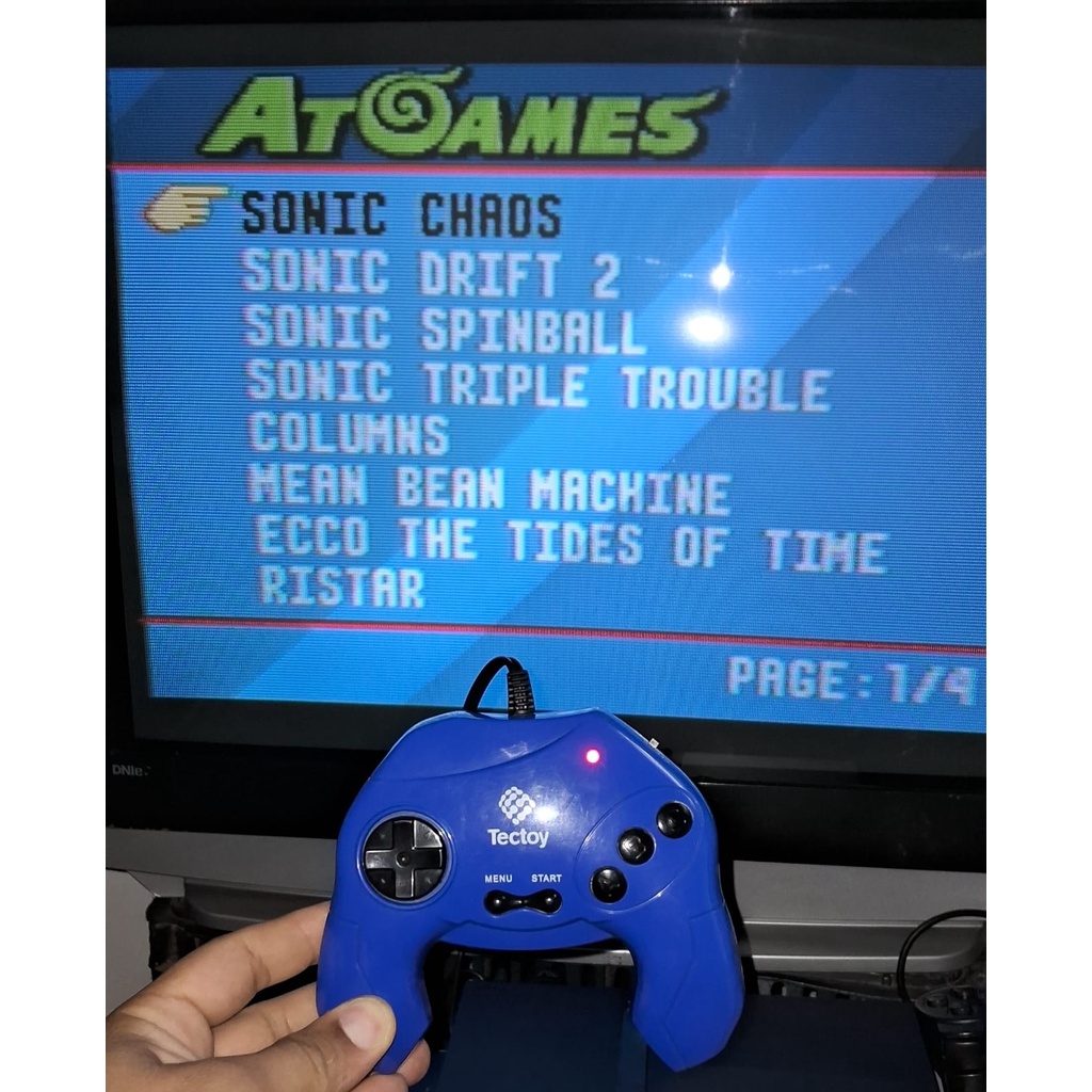 Sonic Chaos MASTER SYSTEM (Seminovo) - Play n' Play