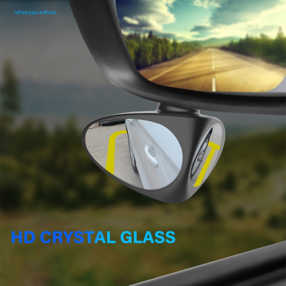 Compra online de 360 graus hd carro espelho de ponto cego rotativo