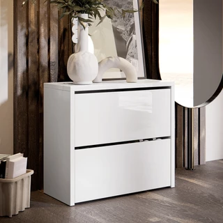 Sapateira Organizadora 2 Portas Basculantes Hall de Entrada Closet Mel