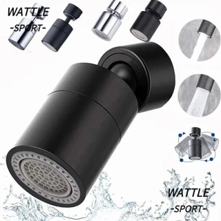 Aerador De Torneira De Água WATTLE , 2 Modos Filtro De Pulverização Da Bocal , Universal 360 ° Rotativo Bubbler Banheiro