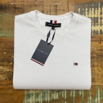 Camisa Tommy Hilfiger Peruana Fio 40.1 Com Elastano Masculina + Frete Grátis Promoção