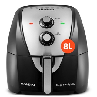 Fritadeira Elétrica sem Óleo/Air Fryer Mondial AFN-80-BI 8L