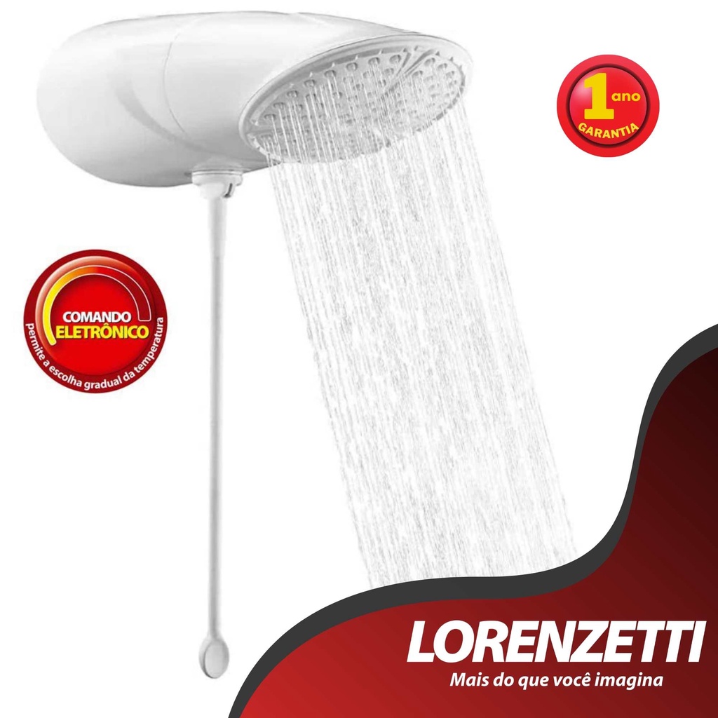 Chuveiro Ducha Top Jet Eletrônica 127v 5500w Lorenzetti | Shopee Brasil