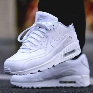 Air Max 90 Branco Preto Azul