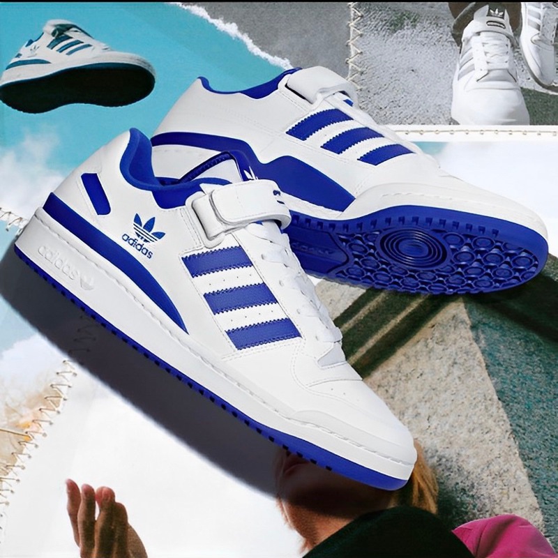 Adidas Sportswear ADVANTAGE PREMIUM Branco / Azul - Entrega gratuita