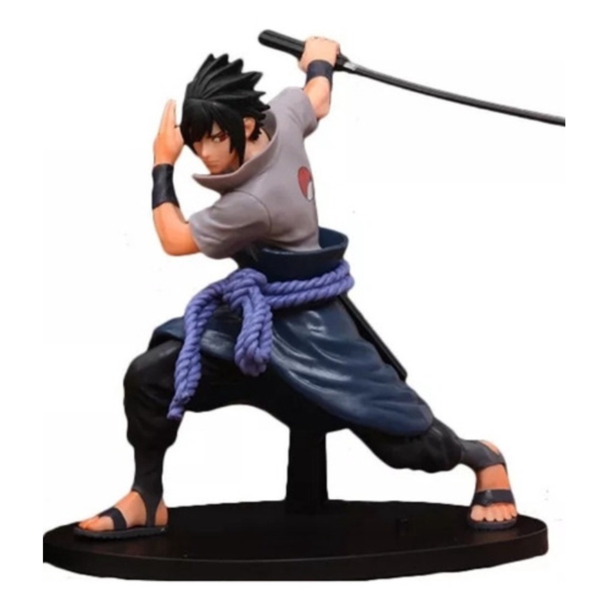 Brinquedo Boneco Naruto Sasuke Com Espata Action Figure Pvc | Shopee Brasil