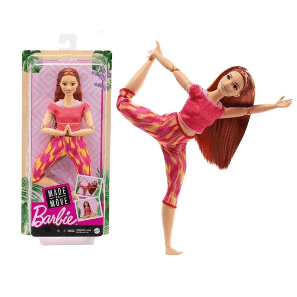 barbie feita para mexer 3 mattel gxf06 multicor em Promoção na Shopee  Brasil 2024