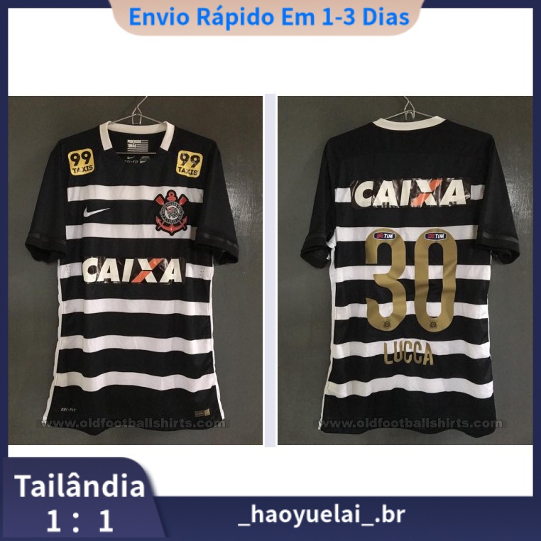 14/15 Equipe Corinthians Camisa Retro KLDA Camisa De Futebol