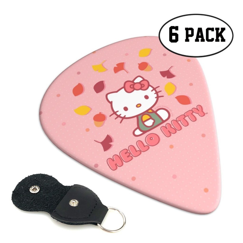 Pacote Hello Kitty Guitar Picks 6-Palhetas De Guitarra De 0