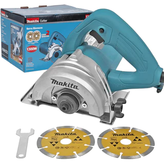 Serra Mármore 110mm 1300W Com 2 Discos 4100NH3ZX2 Makita Profissional em Oferta na Shopee