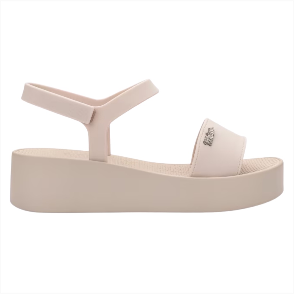 Sandália Melissa Sun Laguna Platform Adulto Bege
