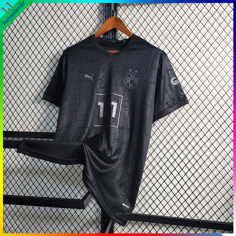 Camisa Da Equipe De Futebol Masculino 2023 Black DT (Borussia Dortmund)